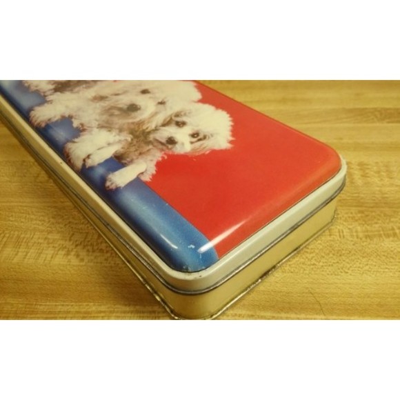 Vintage 1960s Poodle Dog Candy Tin - Picture 3 of 8